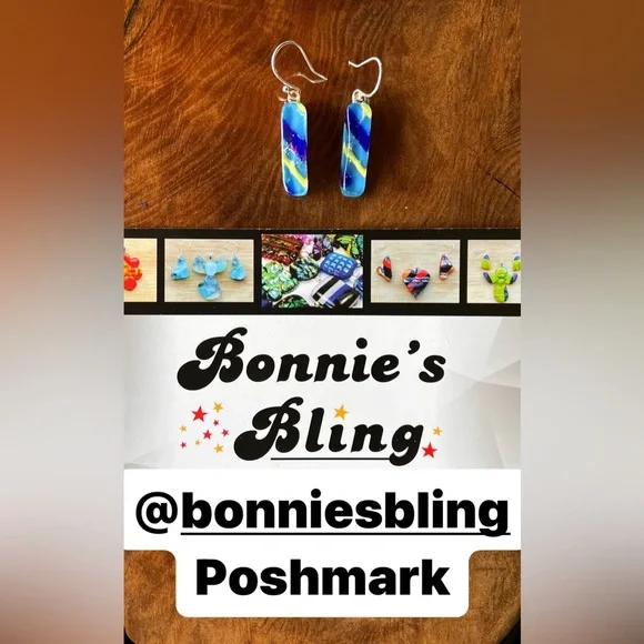 Bonnie’s Bling One of A Kind Fused Glass Jewelry and Accessories to Wear. - Picture 1 of 1